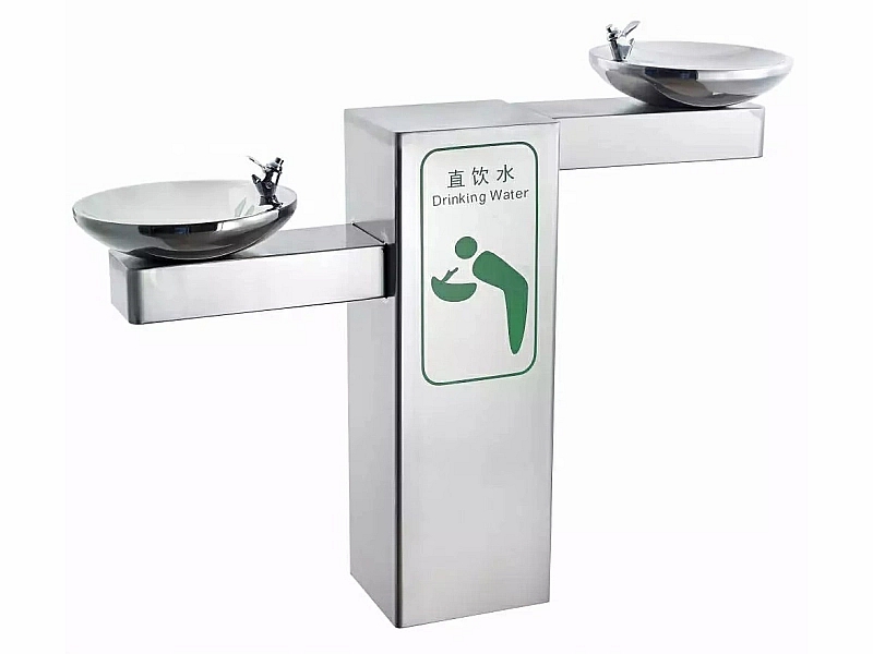 Outdoor drinking water table